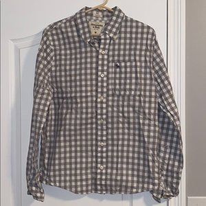 Men’s Abercrombie Button Down Long Sleeve Shirt